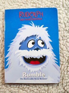 Rudolph The Red-Nosed Reindeer Bumble Board Book Children Kids Toddler Holiday